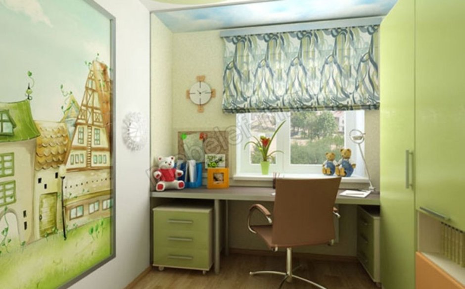 Комната школьника хрущевка