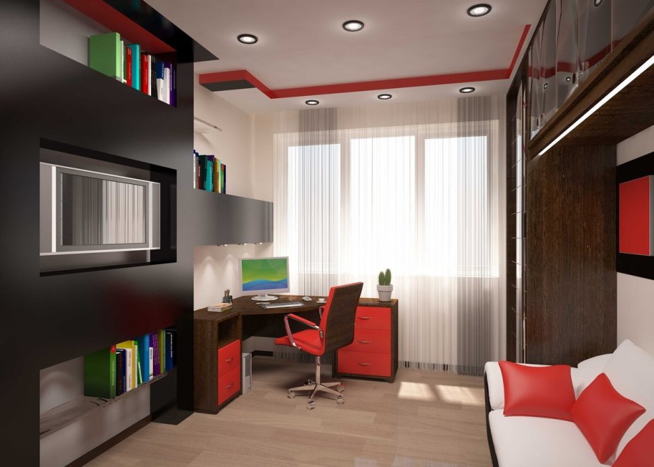 Интерьер комнаты для подростка