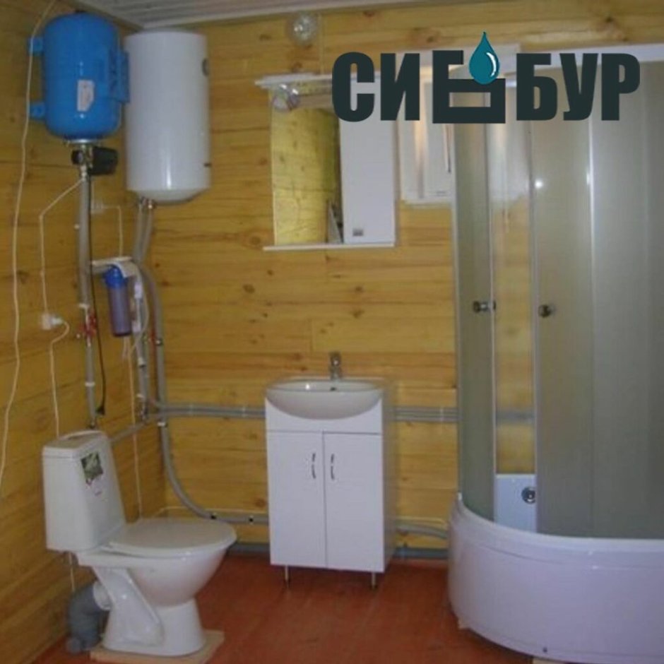 Сантехника в деревянном доме