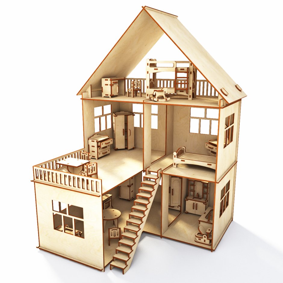 Кукольный домик ДОЛОДОМ