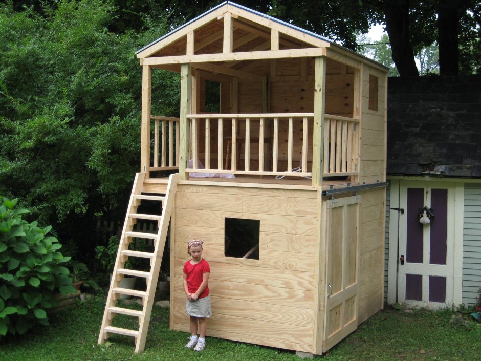 DIY дом двухэтажный для детей