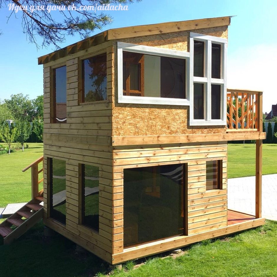 Детские двухэтажные домики