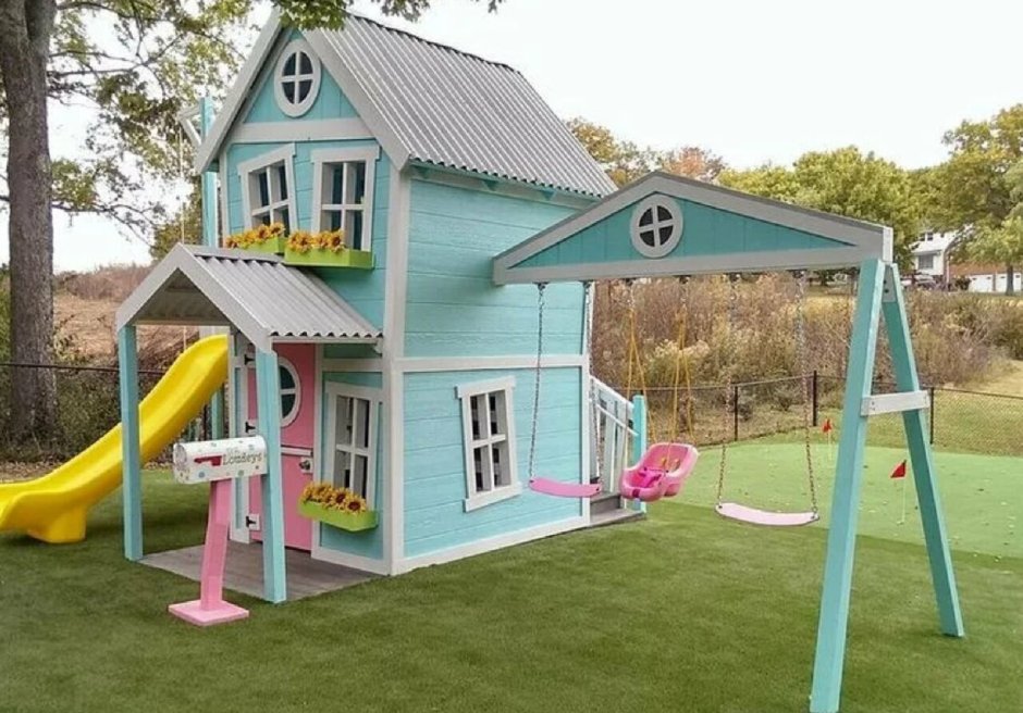 Игровой домик для детей в квартиру