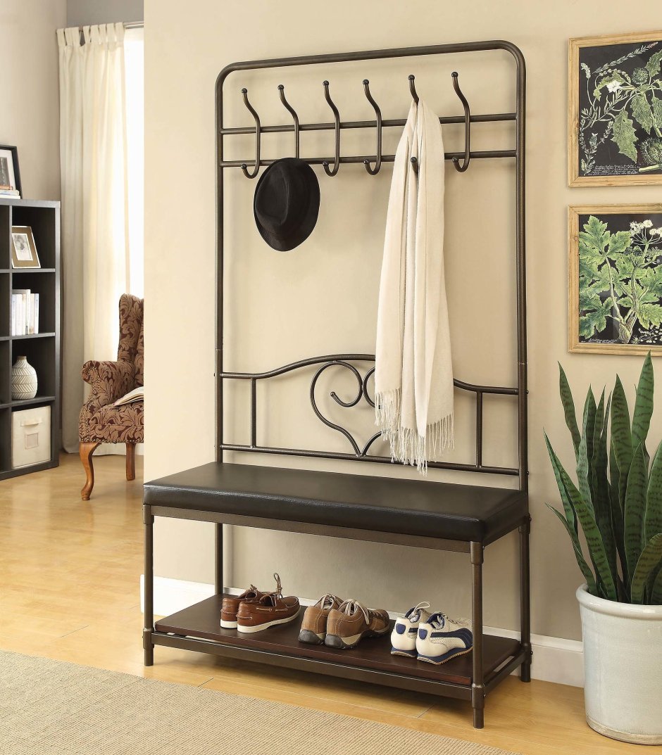 Обувница с вешалкой в прихожую