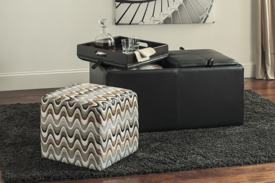 Пуфик большой квадратный