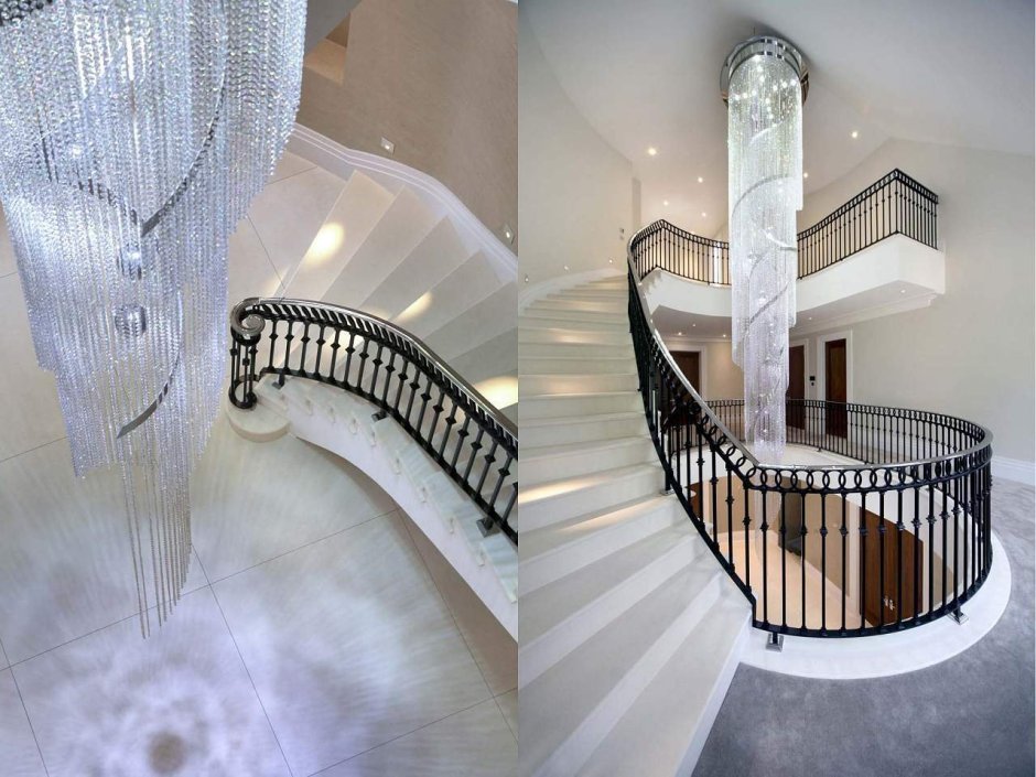 Тамбур с лестницей в частном доме