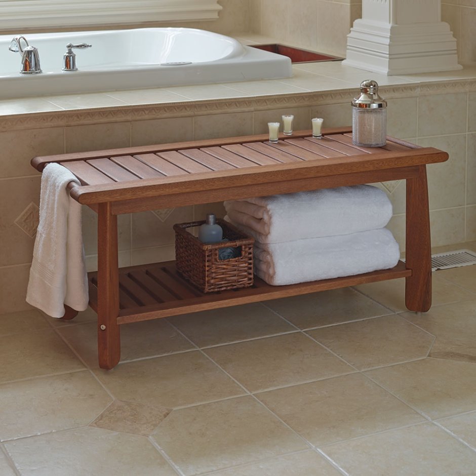 Скамейка в ванную комнату