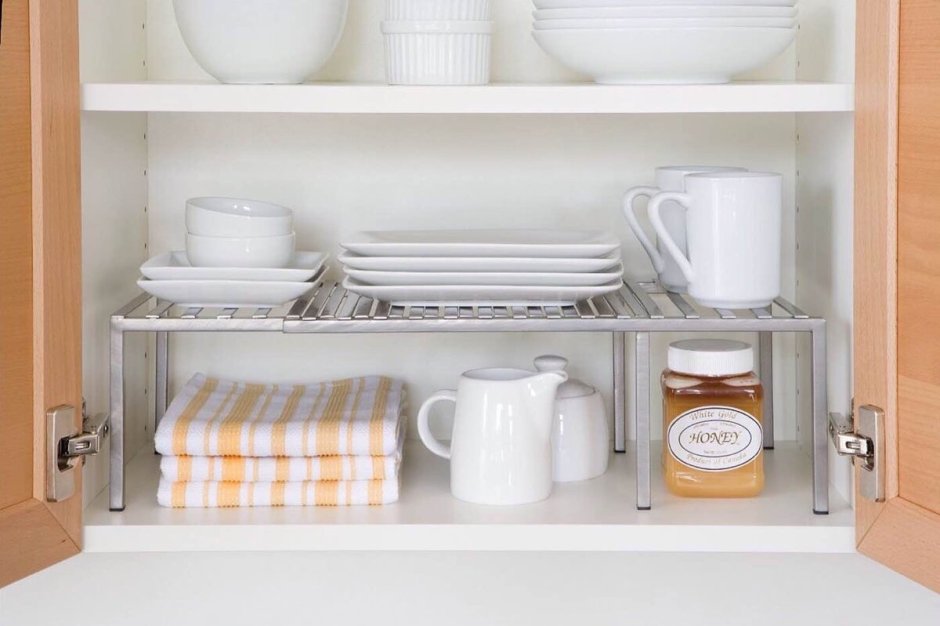 Полки для тарелок в шкаф