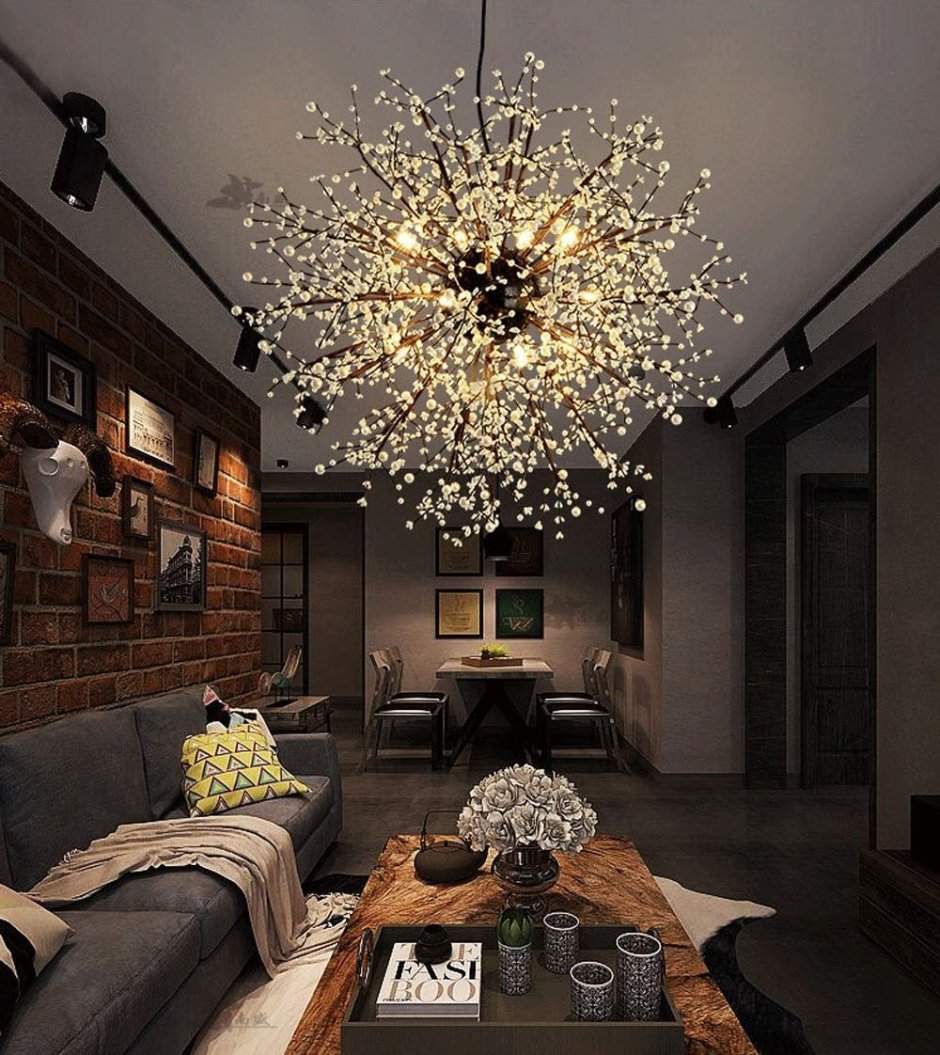 Освещение в гостиной