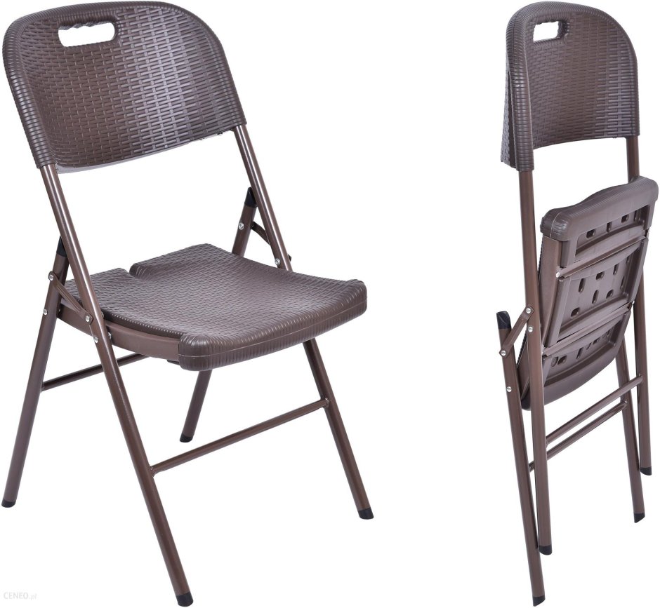 Стул складной ротанг