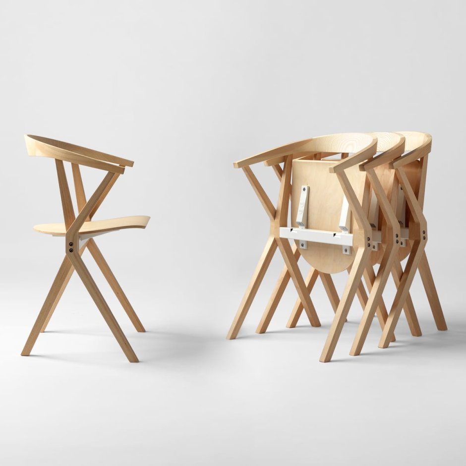 Необычный складной стул