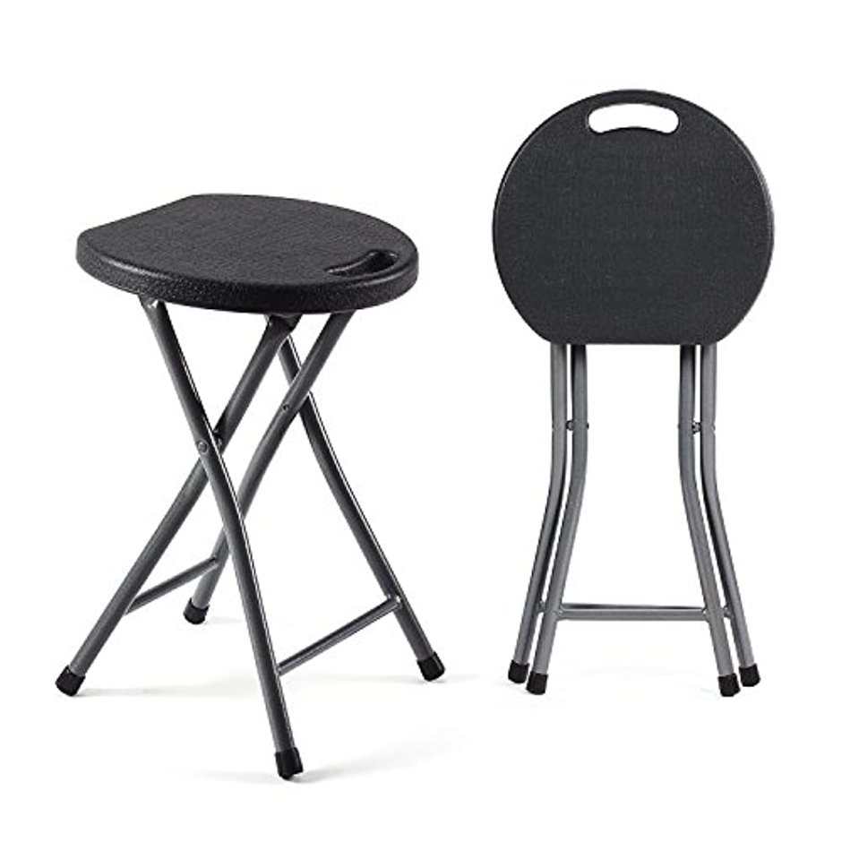 Табурет складной черный