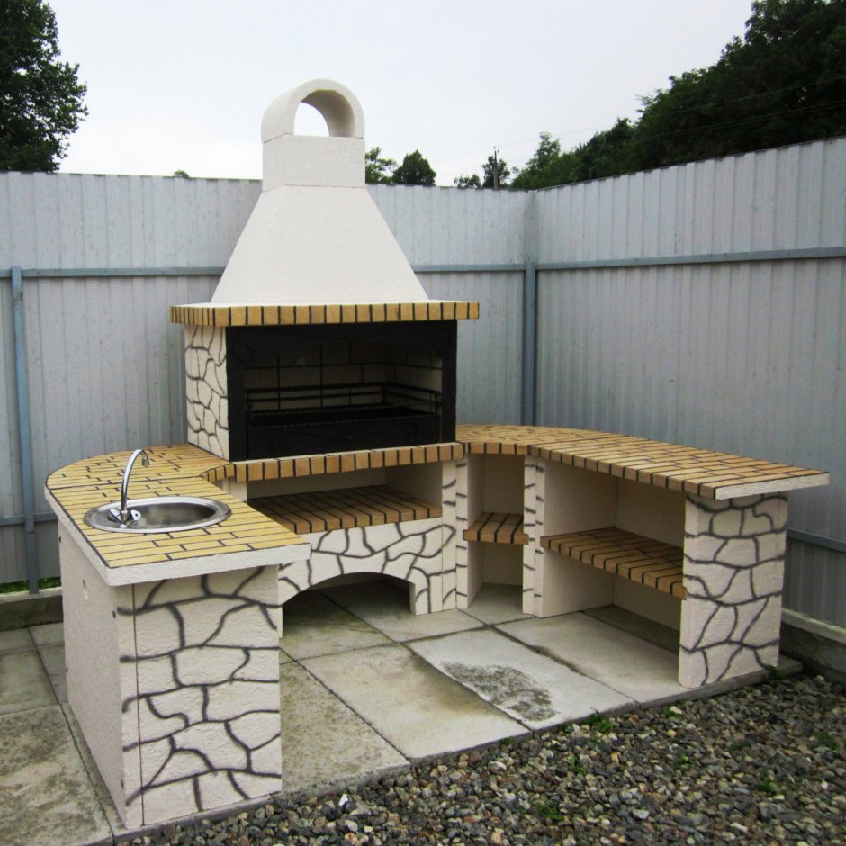 Мангал-барбекю bb002