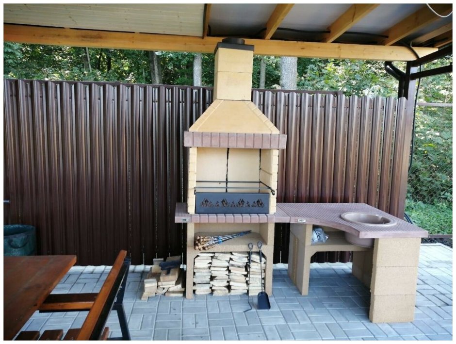 Зона барбекю