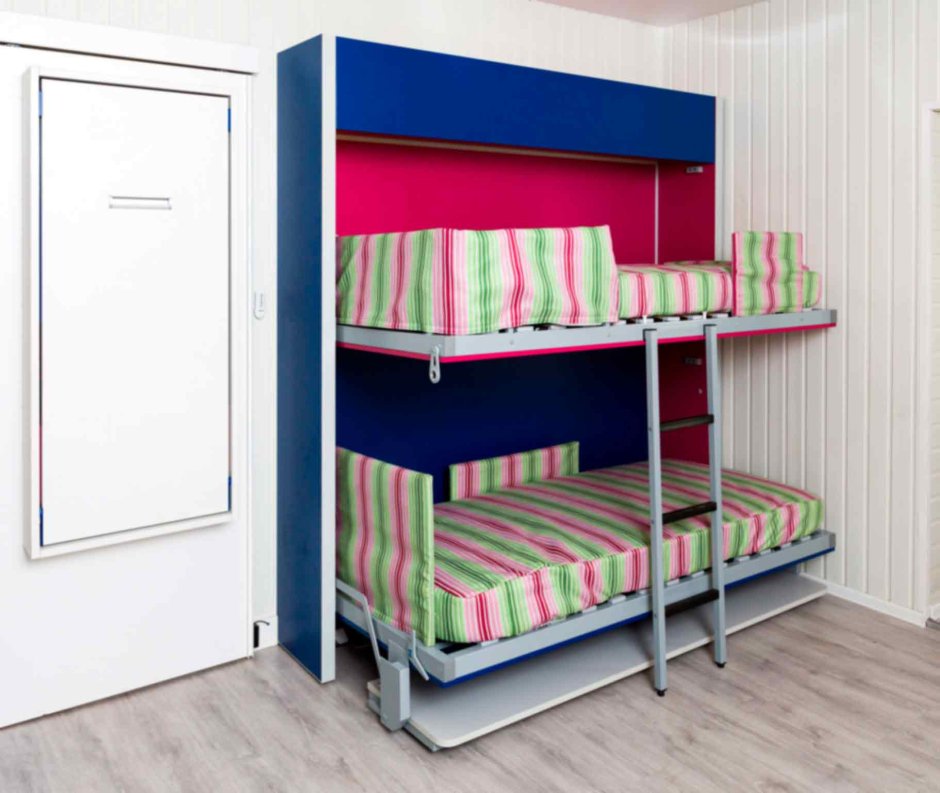 Шкаф-кровать трансформер двухъярусная