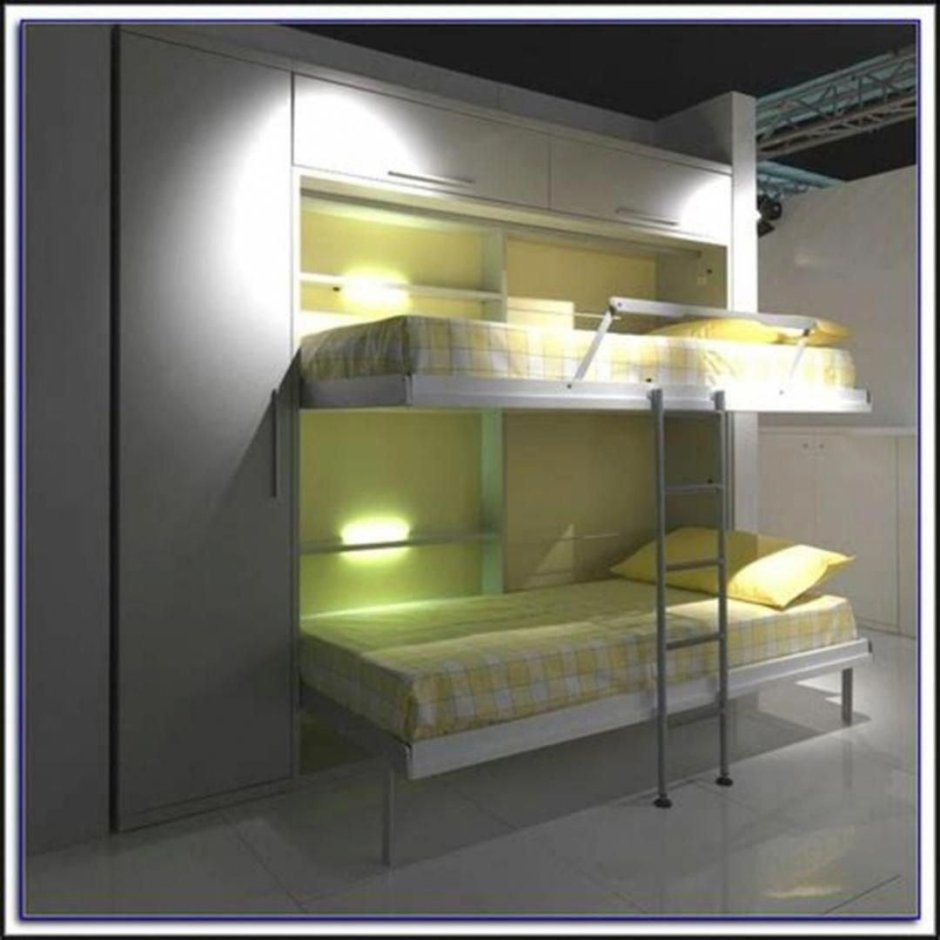 Гутер мебель двухъярусная кровать трансформер