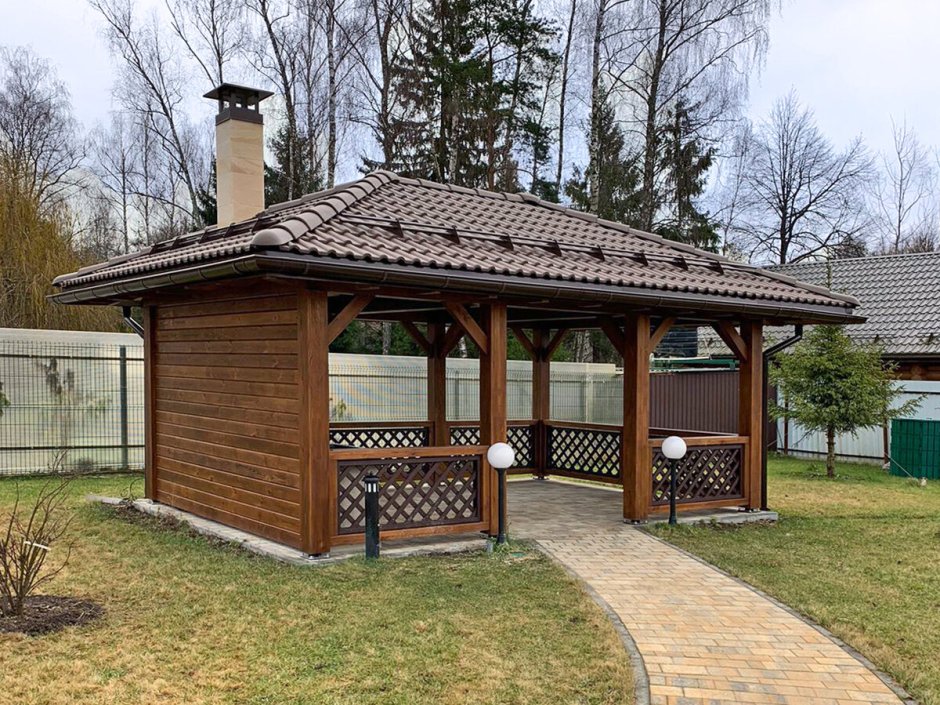 Проект Лесной беседки