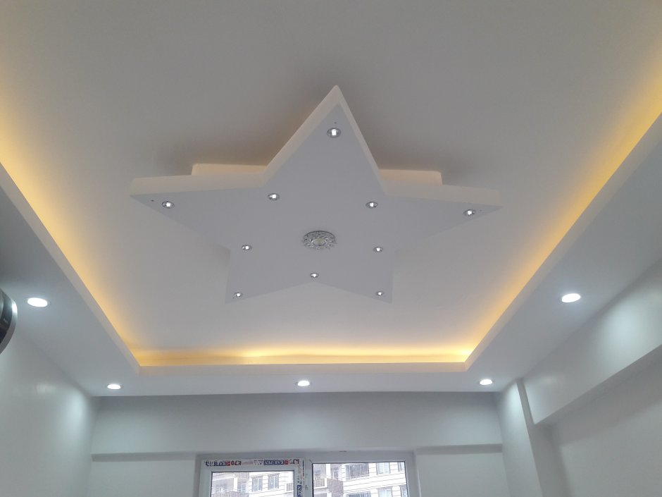 Потолки из гипсокартона