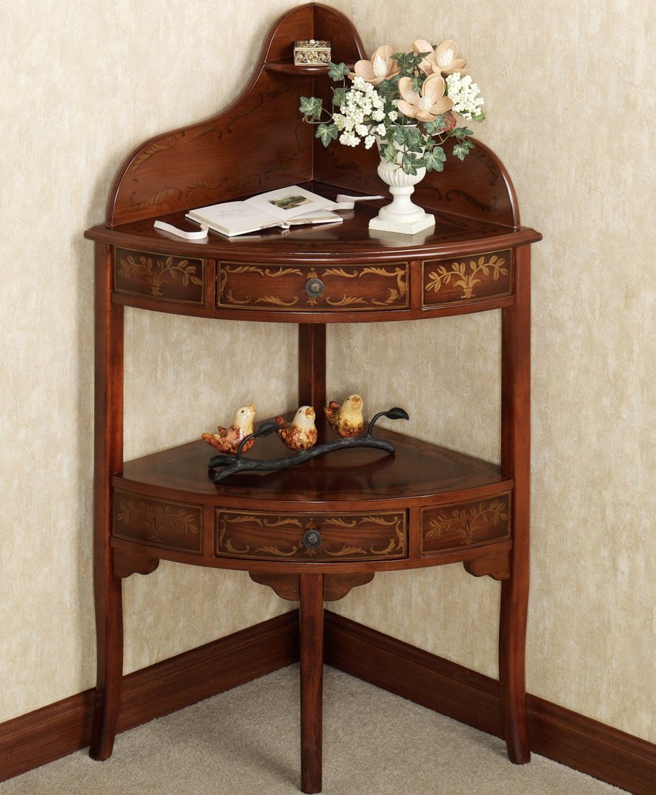 Угловая консоль в прихожую