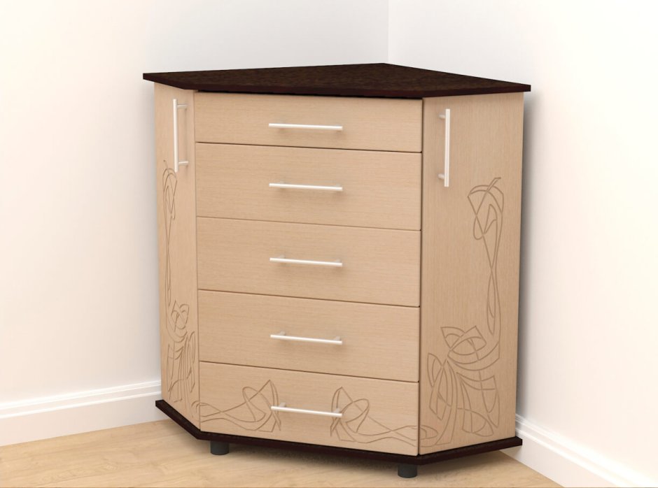 Комод угловой к780 (Памир)