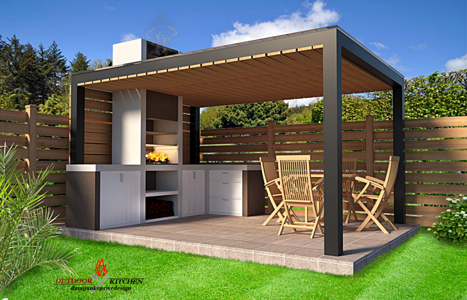 Современные беседки для дачи