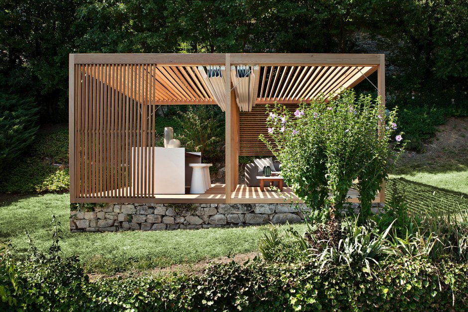 Беседка барбекю скетчап