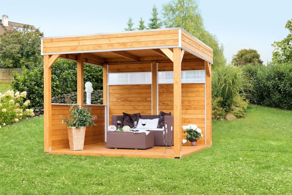 Деревянная беседка Роял Марин