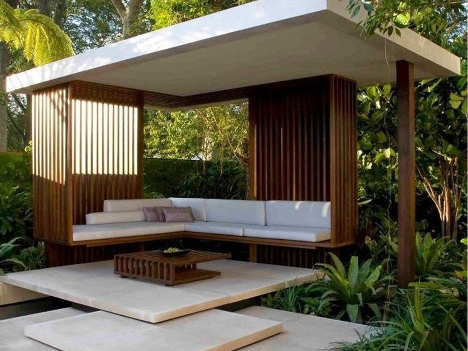 Зона отдыха на даче