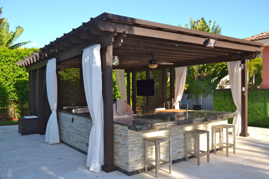 Зона отдыха на даче