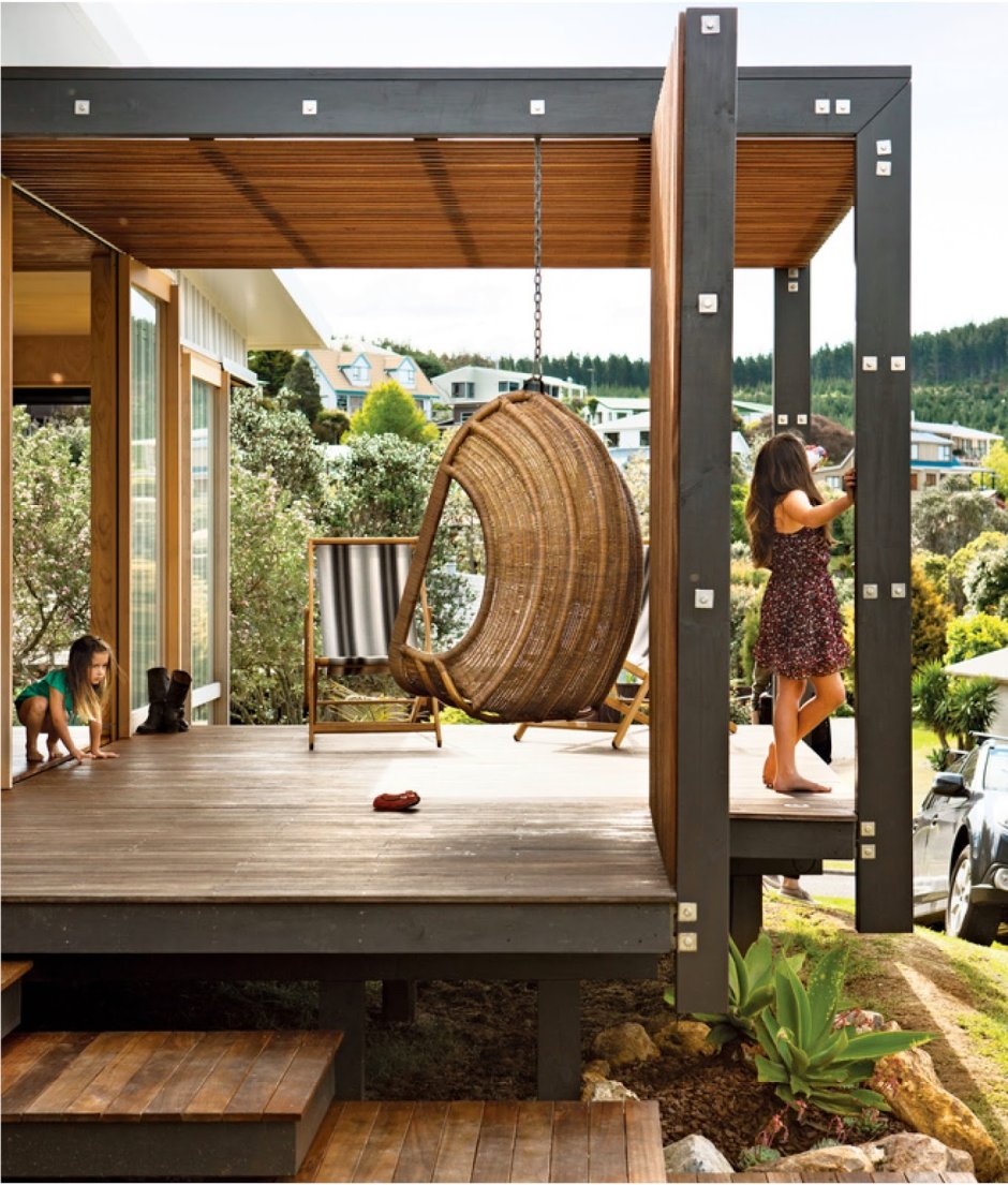 Беседка с зоной отдыха