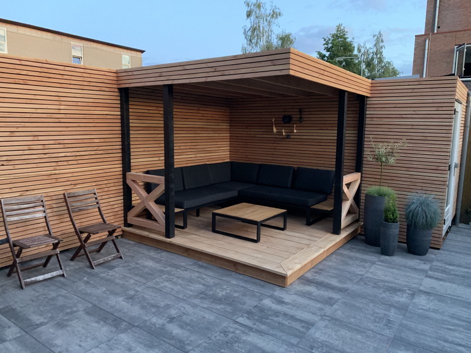 Беседка в стиле Минимализм