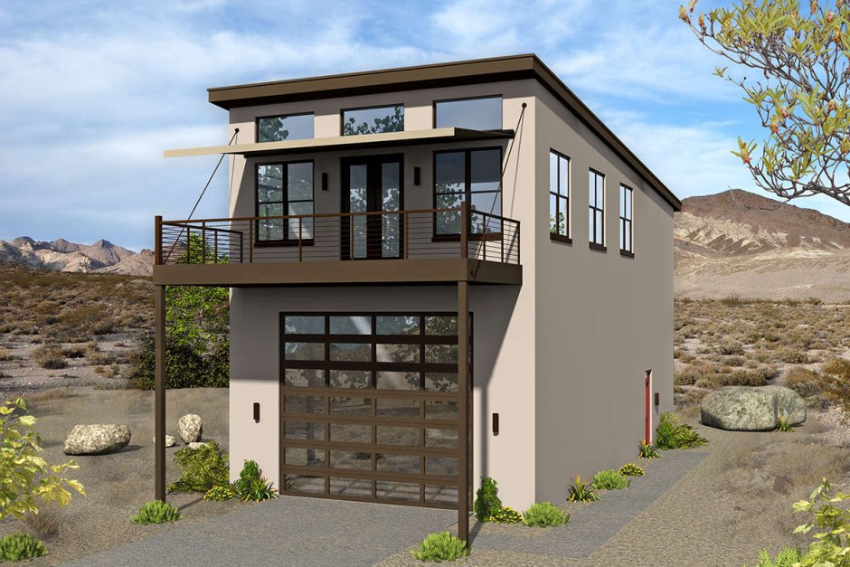 Надстройка второго этажа над гаражом