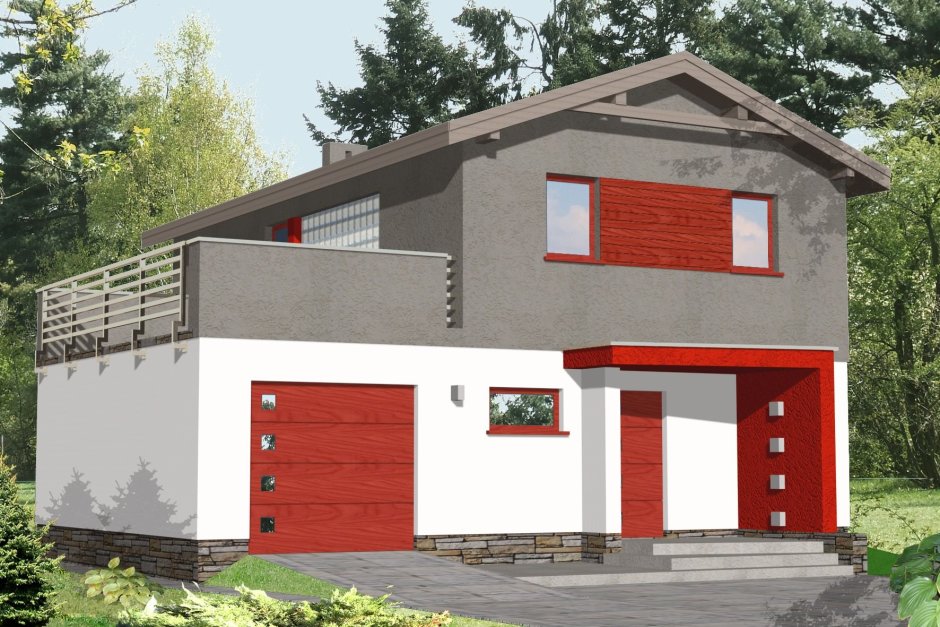 Двухуровневый гараж