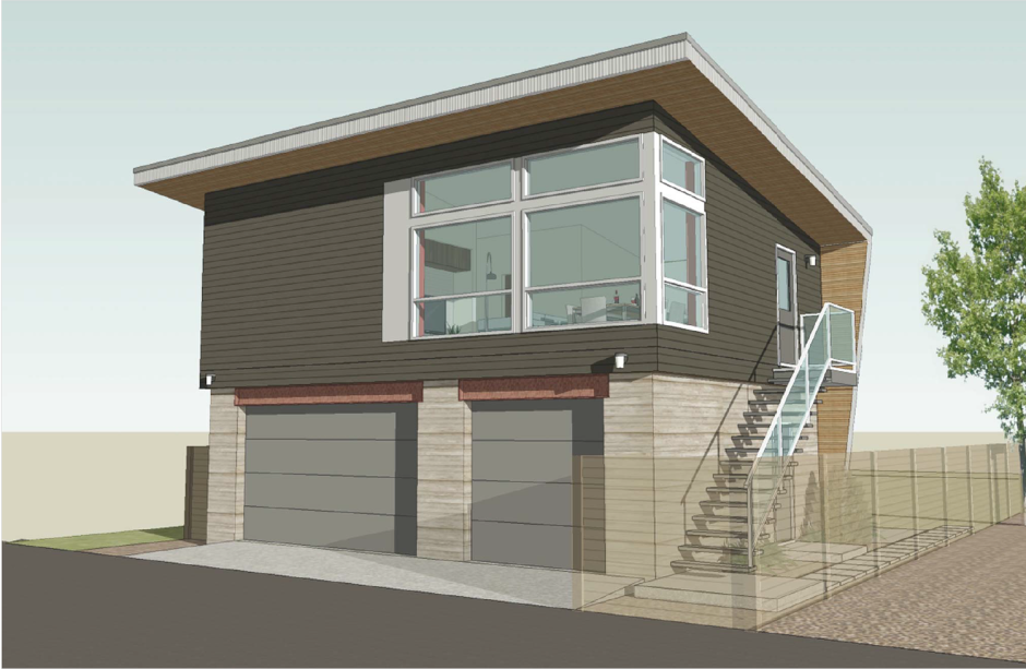 Гараж 2 этажа