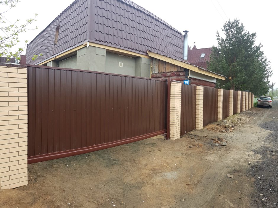 Обшивка столбов