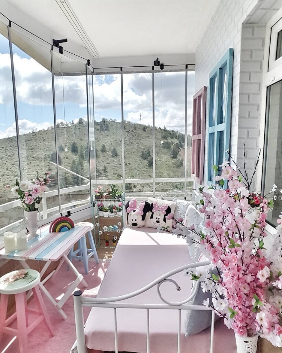 Балкон с панорамным видом