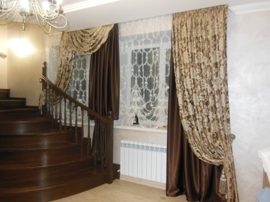 Шторы на овальные окна