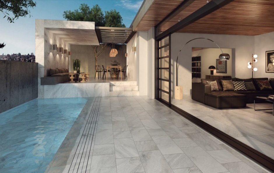 Уличный керамогранит 20 мм