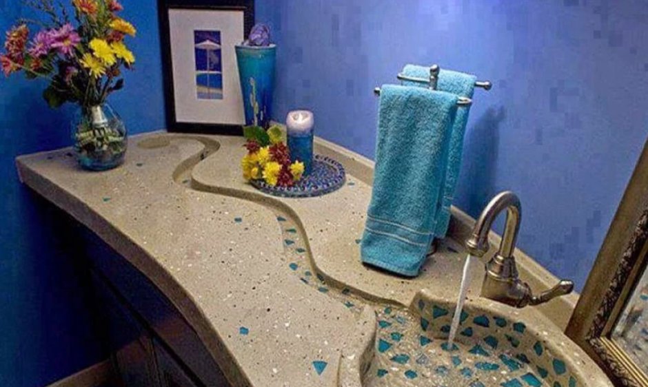 Шкаф под раковину в ванную комнату