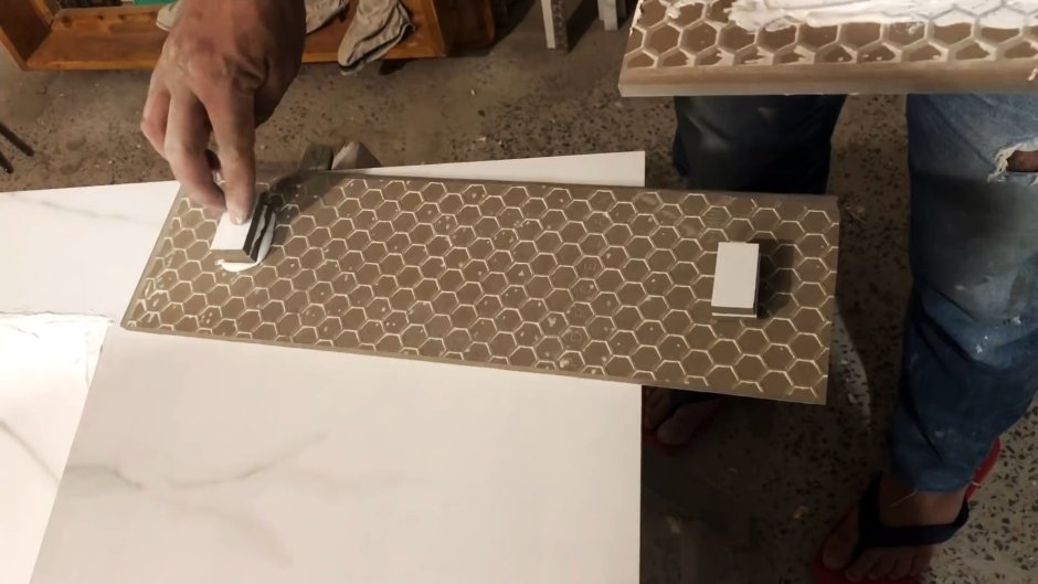 Раковина из керамогранита