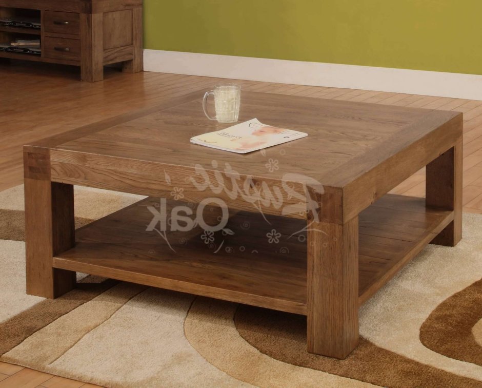 Кофейный столик из дерева своими руками