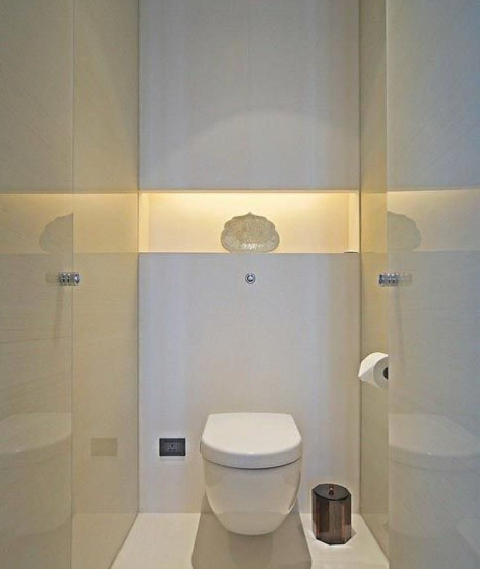 Современная отделка туалета