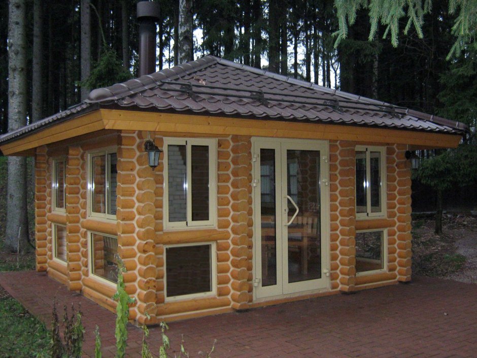 Теплая беседка