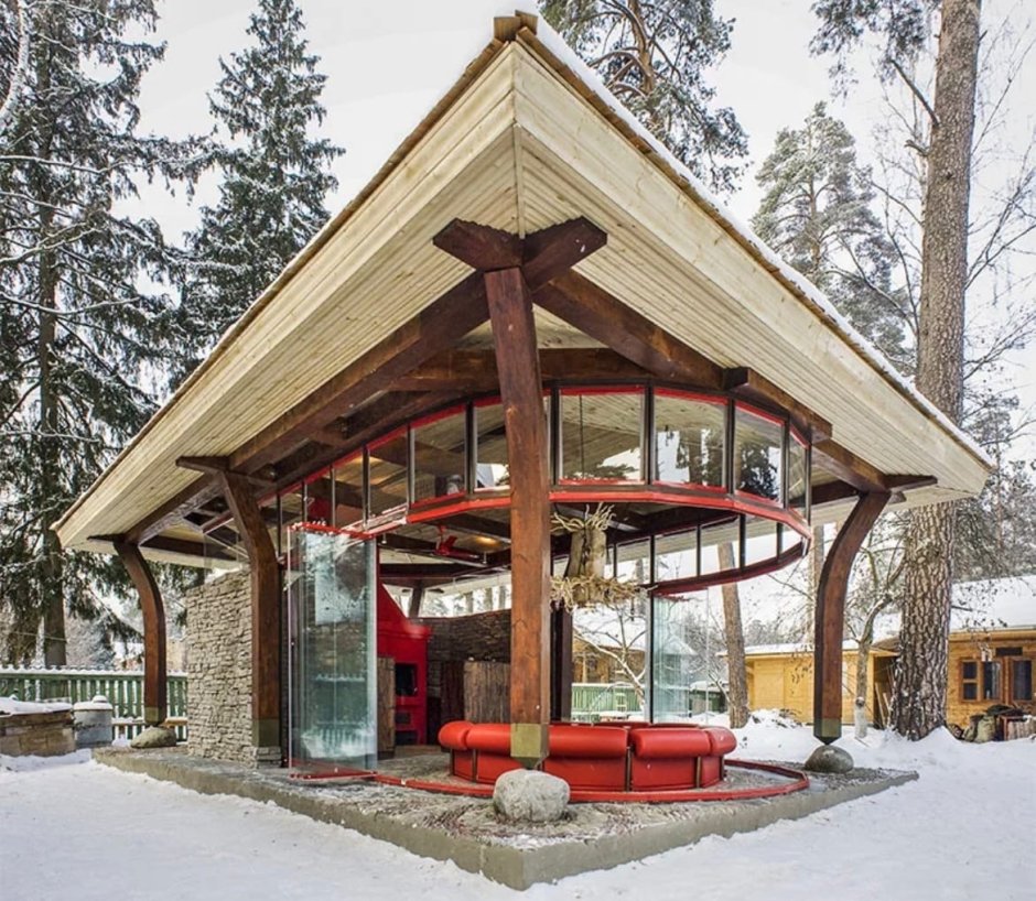 Оригинальные беседки