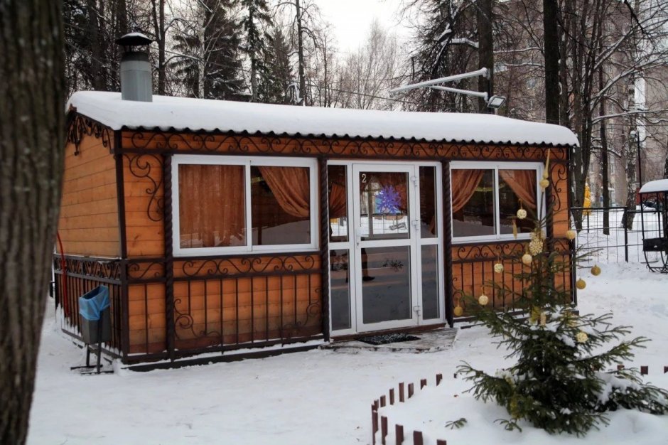 Теплая беседка