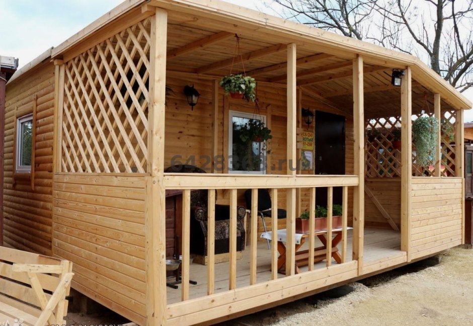 Дача из бруса