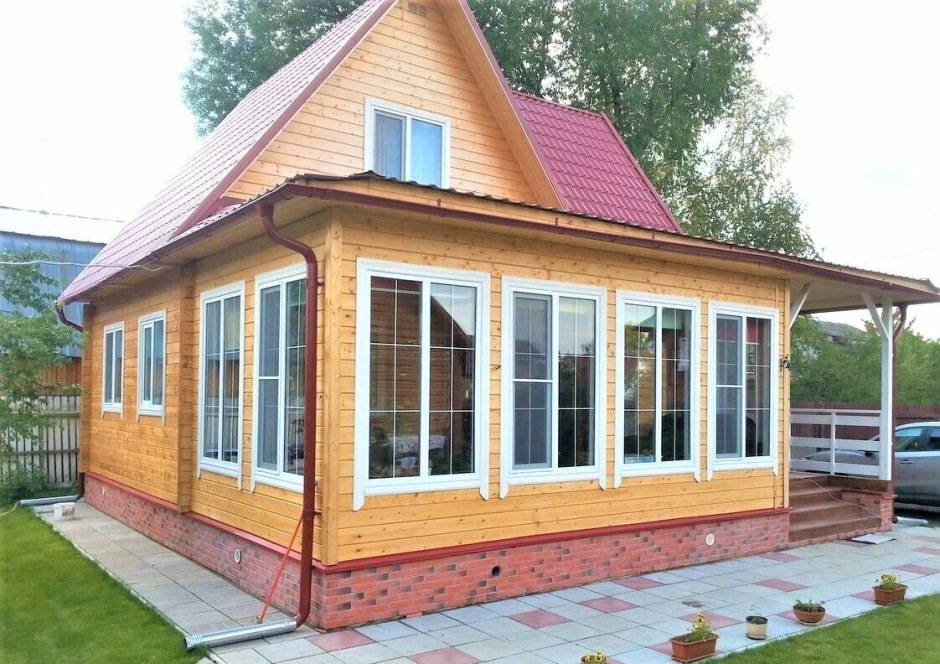 Пристройка к дачному дому