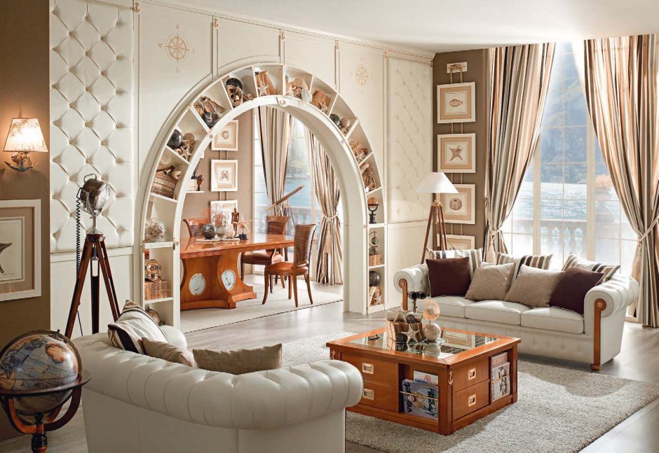 Арка в современном интерьере