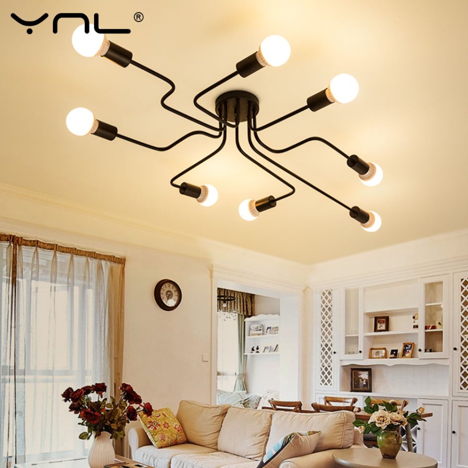 Люстры для зала