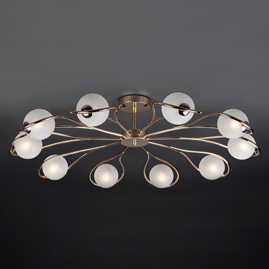 Потолочная люстра Eurosvet Camomile 70089/10 золото